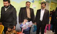 بازدید مدیر عامل سازمان رفاهی فرهنگی ورزشی شهرستان کاشان از بخش اطفال در ایام نوروز 95
